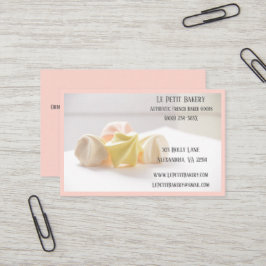 Pink Merengue Bäckerei Bäckerei Konditorei Koch Visitenkarte