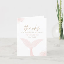 Pink Mermaid Girl Birthday Party