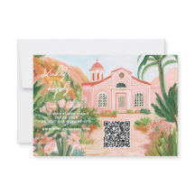 Pink Mexico Zielort QR Code