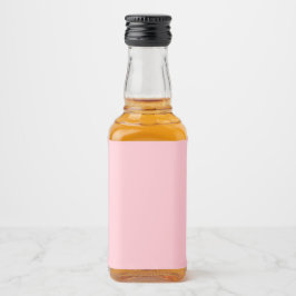 Pink Mini Liquor Alkoholflaschenetikett