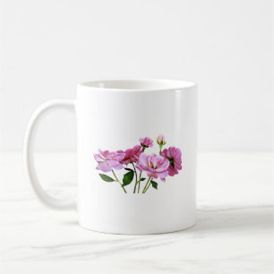 Pink Miniatur-Rose Kaffeetasse
