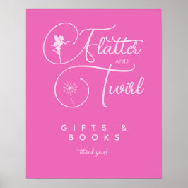Pink, Minimalistische Faible und Bücherposter Poster