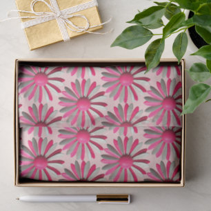 Pink MOD Daisy Blume Frühjahr Sommerdusche Seidenpapier