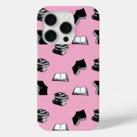 Pink Modern buchhalterisch Bibliophile Buchmuster
