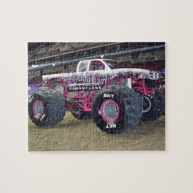 Pink Monster Truck (Horizontal)