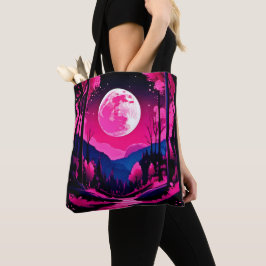 Pink Moon Fantasy Tasche