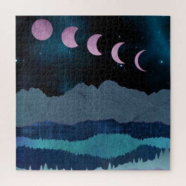 Pink Moon Phones Landscape (Vertikal)