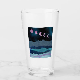 Pink Moon Phones Landscape Glas