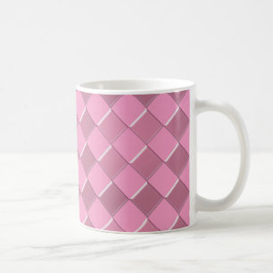 PInk-Mosaikquadrat Kaffeetasse