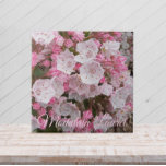 Pink Mountain Laurel Keramik Tile Fliese<br><div class="desc">Keramik Kachel, die ein Foto von rosa Bergllaurel Blume, gemeinhin als Spoonwood bekannt. Ein schönes, blumengeschmücktes Design! Wählen Sie Ihre Kachelgröße aus. Macht eine hübsche Küche trivet!</div>