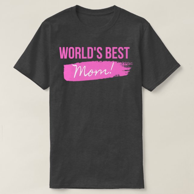 Pink Muttertag Anlass  T-Shirt (Design vorne)