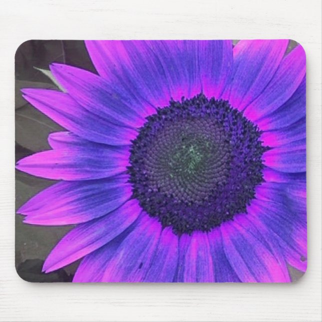 Pink N Purple Sunflower 2 mousepad (Vorne)