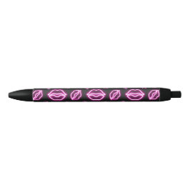 Pink Neon Kiss Kugelschreiber