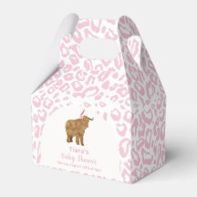 Pink Niedlich Boho Holy Cow Floral Girl Babydusche