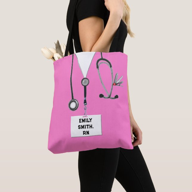 Pink Nurse Purse Tasche (Von Nahem)