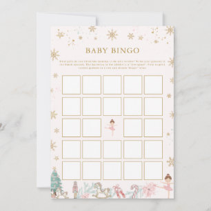 Pink-Nussknacker-Ballett-Baby-Bingo-Spiel 
