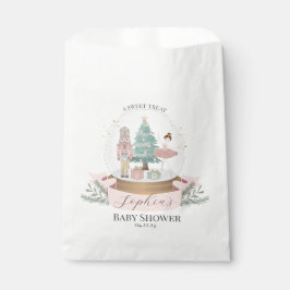 Pink Nutcracker Baby Shower bevorzugt Cookie-Lecke Geschenktütchen