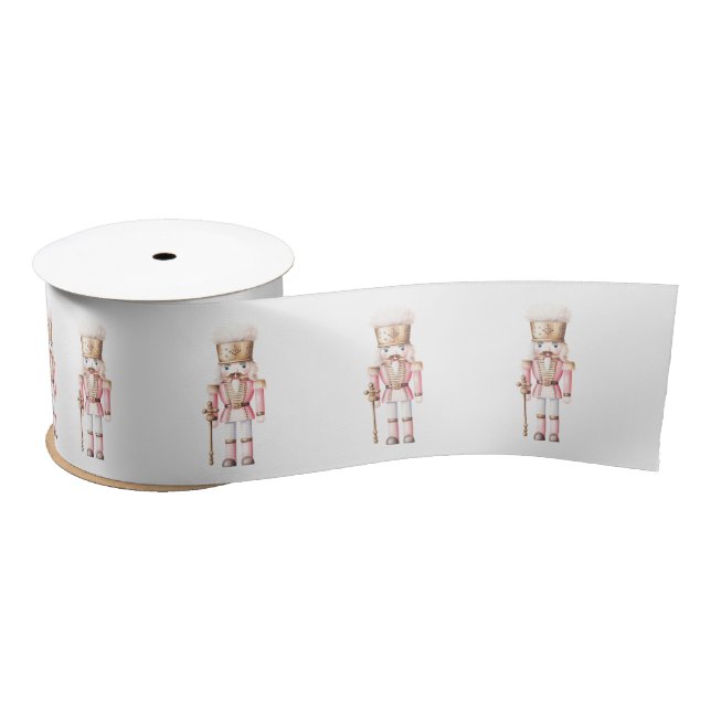 Pink Nutcracker Satinband (Spule)