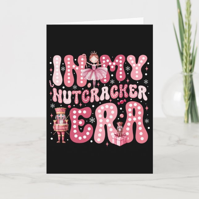 Pink Nutcracker Squad In Meiner Nussknacker-Ära Pi Karte (Vorderseite)