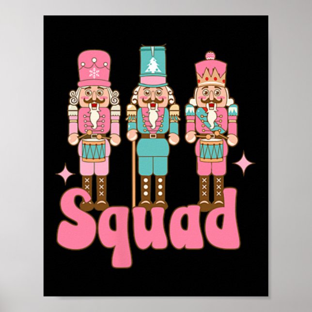 Pink Nutcracker Squad in meiner Nutcracker-Ära Chr Poster (Vorne)