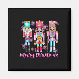Pink Nutcracker Squad Pink Weihnachtsballett Xmas Magnet