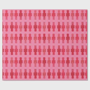 Pink Nutcracker Wrapping Paper Geschenkpapier