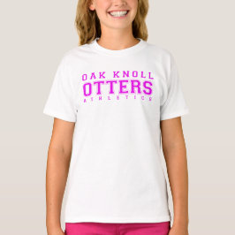 Pink Oak Knoll Athletik T-Shirt