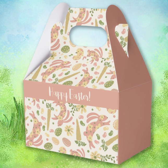 Pink Oaster Bunnies Geschenkschachtel (Von Creator hochgeladen)