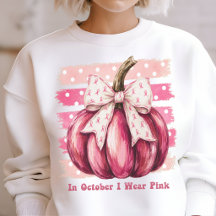 Pink October Brustkrebs-Bewusstsein Kürbis