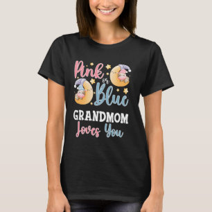 Pink oder Blau Oma liebt dich Schlafkuh Baby Ge T-Shirt