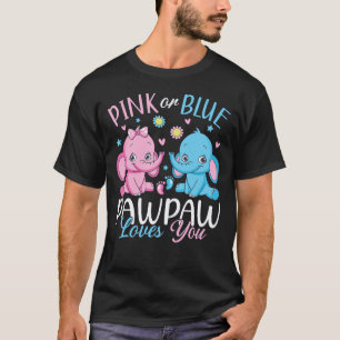 Pink oder blau pawpaw Lieben Sie Elefanten Baby Me T-Shirt