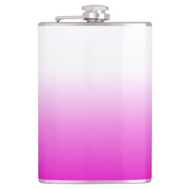 Pink Ombr Gradient Background Design-60416 Flachmann (Vorderseite)