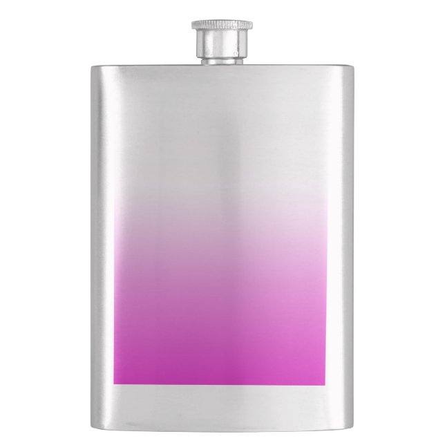 Pink Ombr Gradient Background Design-60416 Flachmann (Vorderseite)