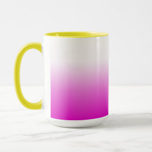 Pink Ombr Gradient Background Design-60416 Tasse