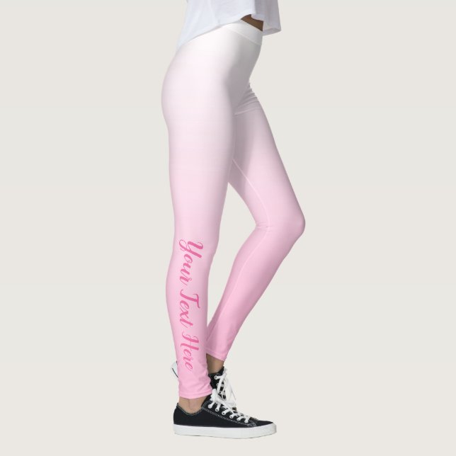Pink-Ombre-Leggings Leggings (Rechts)