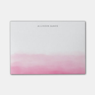 Pink Ombre Post-it Klebezettel