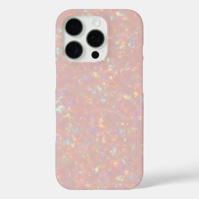 Pink Opal iPhone / iPad Gehäuse 16 Pro Hülle (Rückseite)