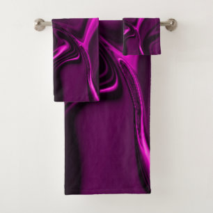 Pink or purple tu plies on dark purple background