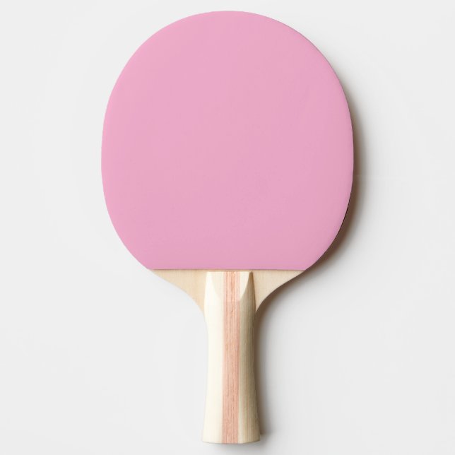 Pink Orange Girly Wedding Party Gefallen Geschenk  Tischtennis Schläger (Vorderseite)