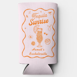 Pink Orange Tequila Selters Dosenkühler