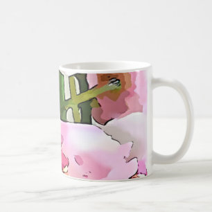 Pink Orchid Kaffeetasse