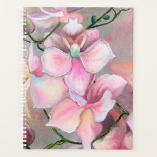Pink Orchids Planner Planer