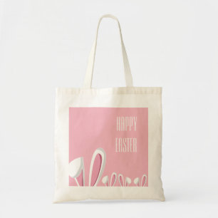 Pink Ostersonnige Ohren, Happy Oster Tasche