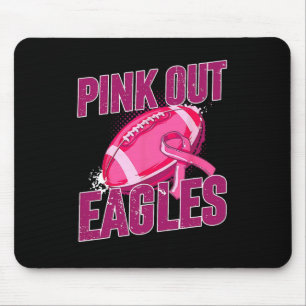 Pink-out Fußball-Kampf Brustkrebs Mousepad