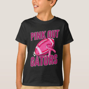 Pink-out Fußball-Kampf Brustkrebs T-Shirt
