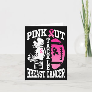 Pink-Out-Taktik Brustkrebs-Bewusstsein Amerikanisc Karte