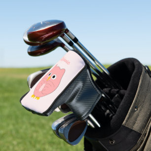 Pink Owl Design Golf Headcover