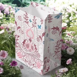Pink Palette William Morris Design Mittlere Geschenktüte