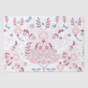Pink Palette William Morris Design Seidenpapier