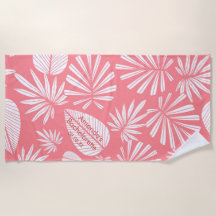 Pink Palm Leaf Junggeselinnen-Abschied Personalisi